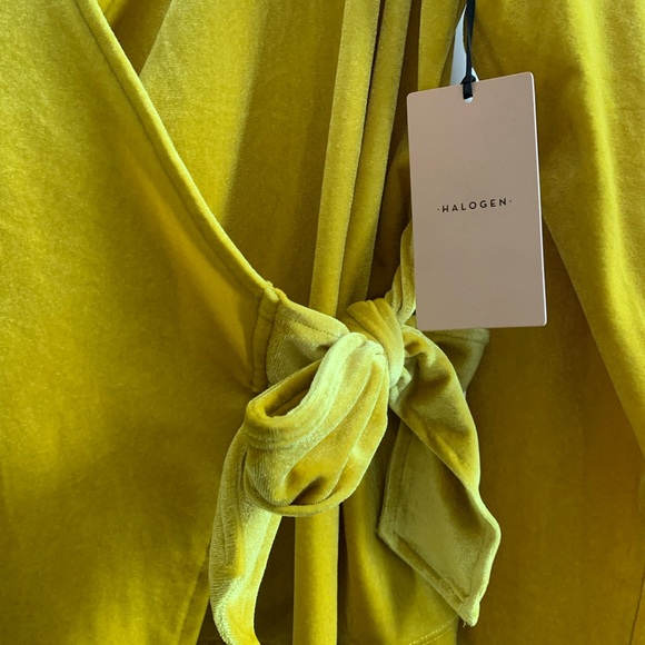 FREE SHIPPING Nordstrom Velvet Wrap Shirt - Picture 2 of 7